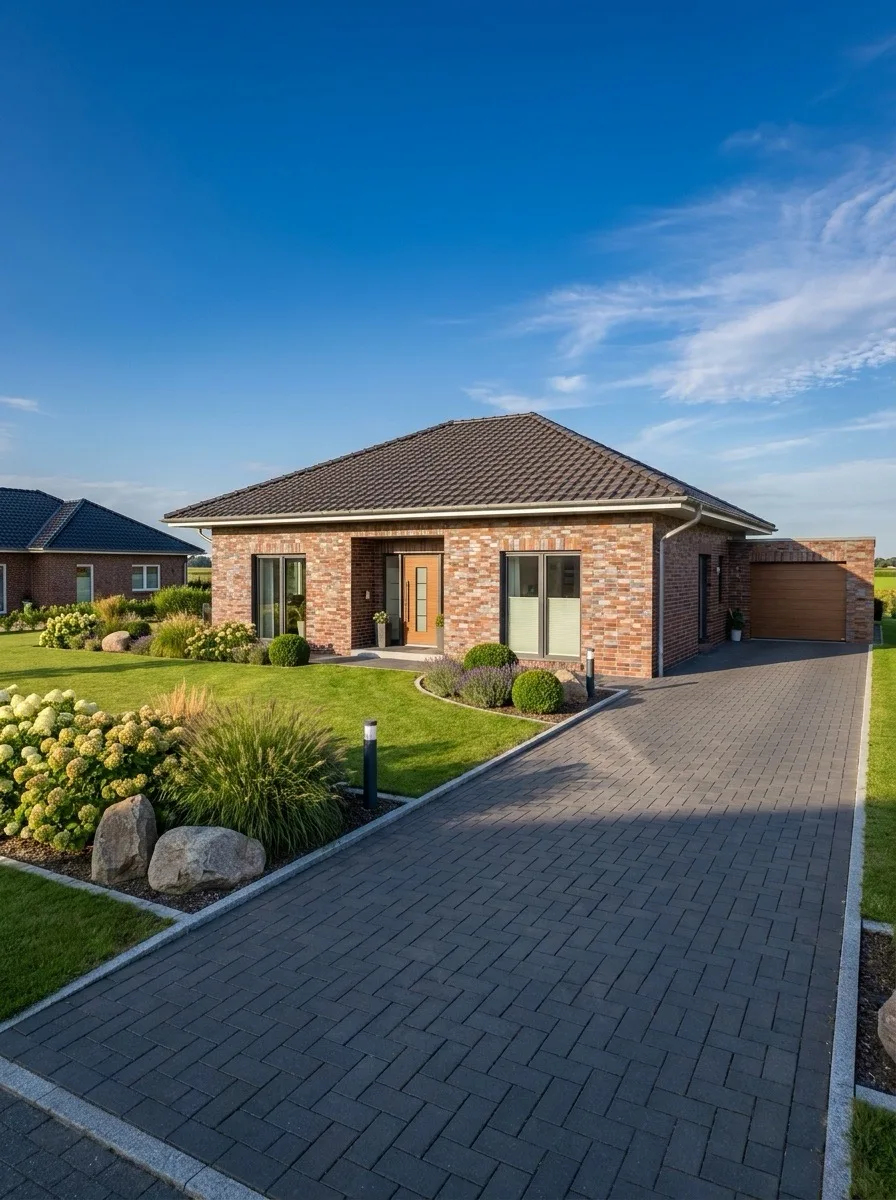 Freistehender Bungalow mit gepflegtem Garten in Ostfriesland
